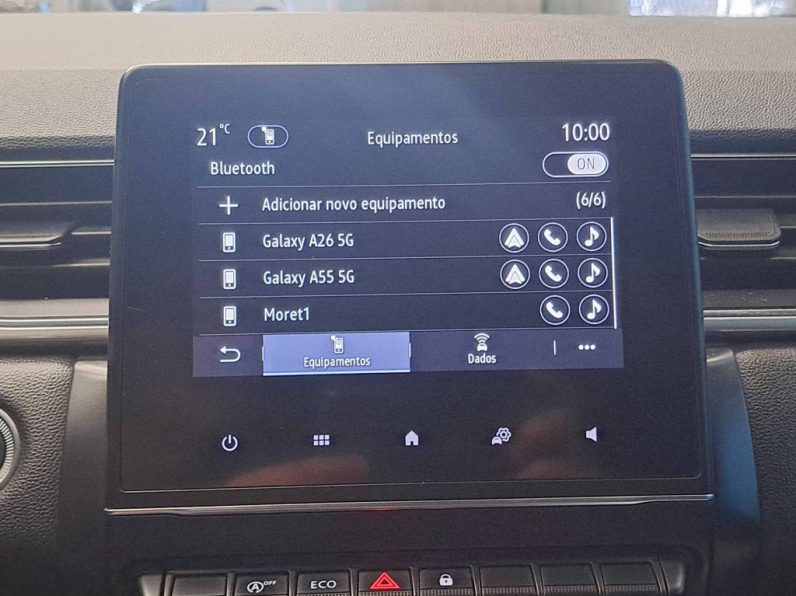 RENAULT CAPTUR 1.0 TCE EXCLUSIVE completo